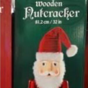 ISO for this 32” wood decorative Santa Nutcracker originally sold at Costco 2014